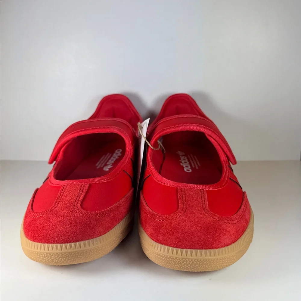 Adidas Samba Jane Red Gum Women’s Size 7.5 Mary Jane Sneakers - Picture 3 of 12